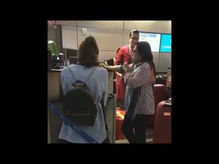 Maine Mendoza captured at NAIA by an avid fan!