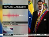 Maduro llama al pueblo venezolano a defender la Revolución Bolivariana