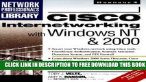 New Book Cisco Internetworking with Windows NT   2000