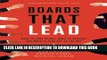 New Book Boards That Lead: When to Take Charge, When to Partner, and When to Stay Out of the Way