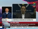 Tensión en Bolivia tras asesinato de viceministro