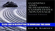 Collection Book Gaining and Sustaining Competitive Advantage (2nd Edition)