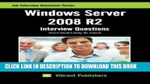 [PDF] Windows Server 2008 R2 Interview Questions You ll Most Likely Be Asked Full Online