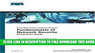 Collection Book Fundamentals of Network Security Companion Guide (Cisco Networking Academy Program)