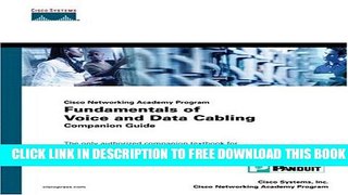 Collection Book Fundamentals of Voice and Data Cabling Companion Guide (Cisco Networking Academy