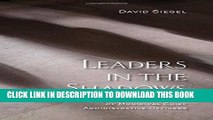 Collection Book Leaders in the Shadows: The Leadership Qualities of Municipal Chief Administrative