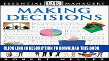 Collection Book DK Essential Managers: Making Decisions