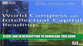 New Book World Congress on Intellectual Capital Readings