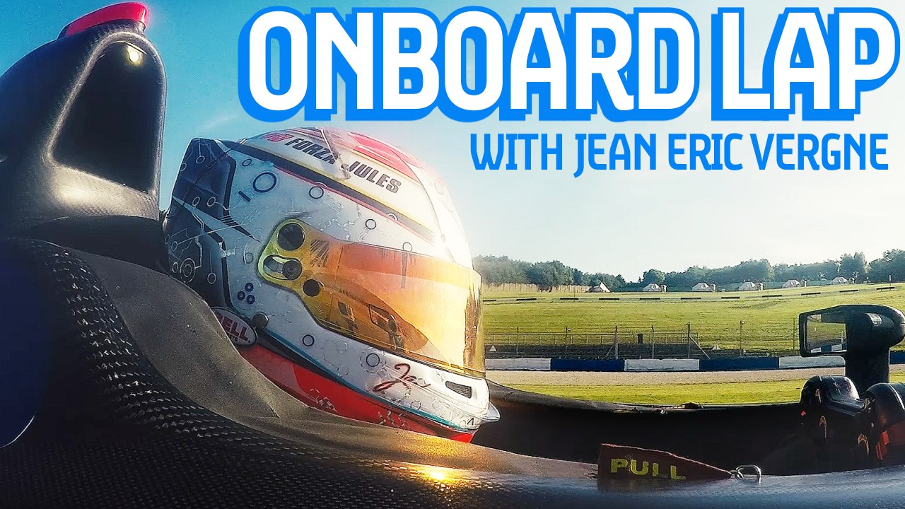 Donington Park Onboard Lap: Jean-Eric Vergne - Formula E