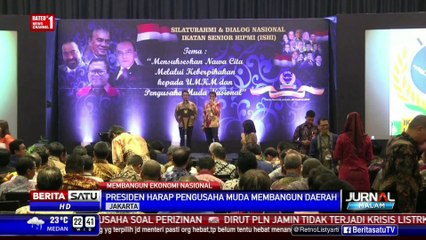 Jokowi Mengajak Pengusaha Muda Membangun Daerah