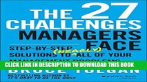Collection Book The 27 Challenges Managers Face: Step-by-Step Solutions to (Nearly) All of Your