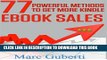 New Book 77 Powerful Methods To Get More Kindle eBook Sales