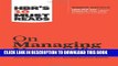 [Download] HBR s 10 Must Reads on Managing Yourself (with bonus article 