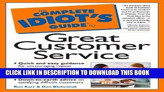 Collection Book The Complete Idiot s Guide to Great Customer Service