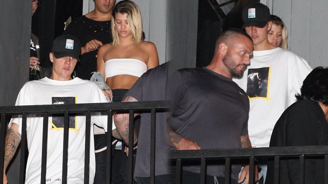 Justin Bieber and Sofia Richie Leave Together After Wild 18th Birthday Party