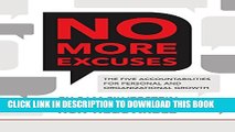 Collection Book No More Excuses: The Five Accountabilities for Personal and Organizational Growth
