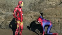 Spiderman vs Iron Man - Real Life Death Match Fight - Superhero Movie