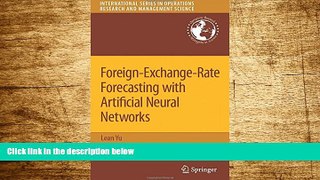 Must Have  Foreign-Exchange-Rate Forecasting with Artificial Neural Networks (International