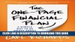 Collection Book The One-Page Financial Plan: A Simple Way to Be Smart About Your Money