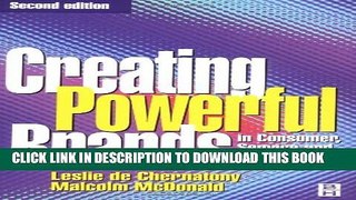 New Book Creating Powerful Brands, Second Edition (Cim Professional)