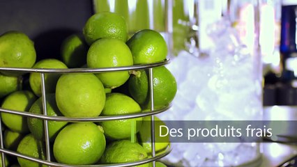 Grâce à cette ingénieuse machine, on peut préparer des mojitos en 30 secondes
