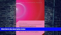Must Have  Quantitative Finance: Back to Basic Principles (Applied Quantitative Finance)  READ