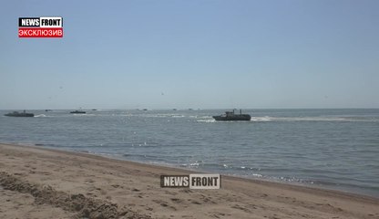 Эксклюзив. Гиви "высадился" с моря, под Широкино