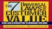 Collection Book The 7 Universal Laws of Customer Value: How to Win Customers   Influence Markets