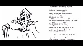'How To Be A Monster' - a homemade song with lyrics & chords