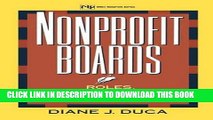 New Book Nonprofit Boards: Roles, Responsibilities, and Performance