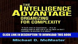 Collection Book The Intelligence Advantage: Organizing for Complexity