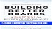 New Book Building Better Boards: A Blueprint for Effective Governance