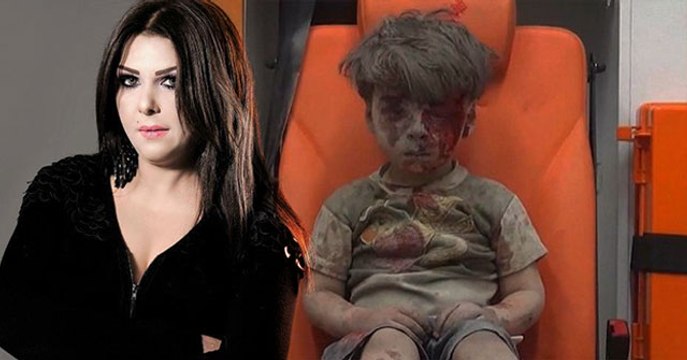 حصري : الفنانة التونسية منيرة حمدي تغني للطفل السوري عمران