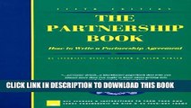 New Book The Partnership Book: How to Write a Partnership Agreement