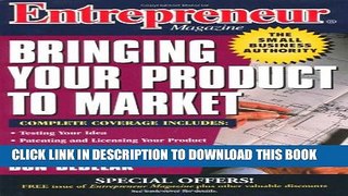 Collection Book Entrepreneur Magazine: Bringing Your Product to Market