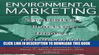 New Book Environmental Marketing: Strategies, Practice, Theory, and Research