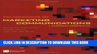 New Book Foundations of Marketing Communications: A European Perspective