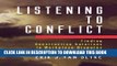 Collection Book Listening to Conflict: Finding Constructive Solutions to Workplace Disputes