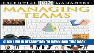 New Book DK Essential Managers: Managing Teams
