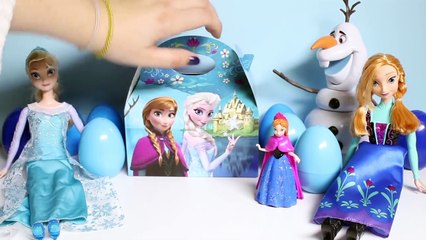 Disney Frozen Toy Kitchen + Surprise Eggs Cooking Set Cocinita de Juguetes Frozen Toy Videos