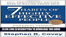 New Book The 7 Habits of Highly Effective People: Powerful Lessons in Personal Change