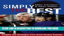 New Book Simply the Best: Insights and Strategies from Great Hockey Coaches
