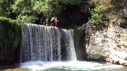 août 2016 saut cascade J