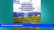 READ book  Research Methods for Business Students, 7th ed.  FREE BOOOK ONLINE