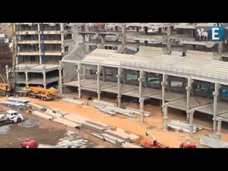 Obras da Arena Palestra estão a todo vapor