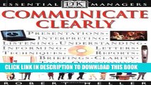 Collection Book DK Essential Managers: Communicate Clearly