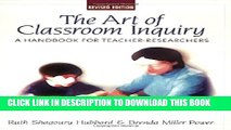 New Book The Art of Classroom Inquiry: A Handbook for Teacher-Researchers