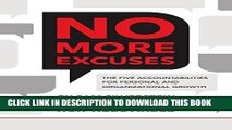 Collection Book No More Excuses: The Five Accountabilities for Personal and Organizational Growth