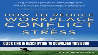 Collection Book How To Reduce Workplace Conflict And Stress