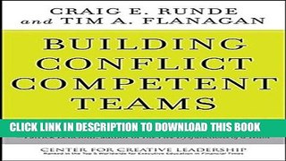 New Book Building Conflict Competent Teams